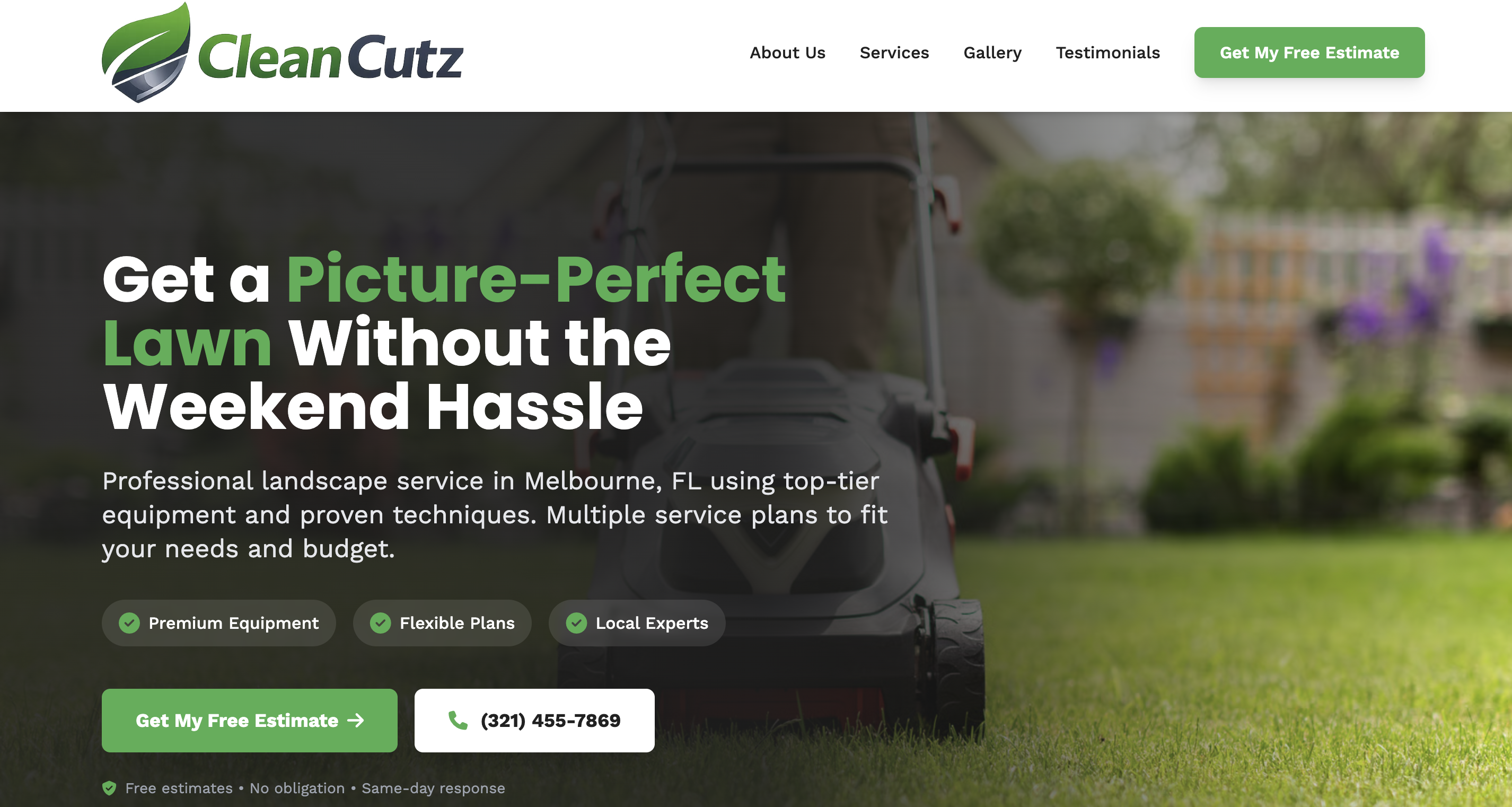 Landscaping Website